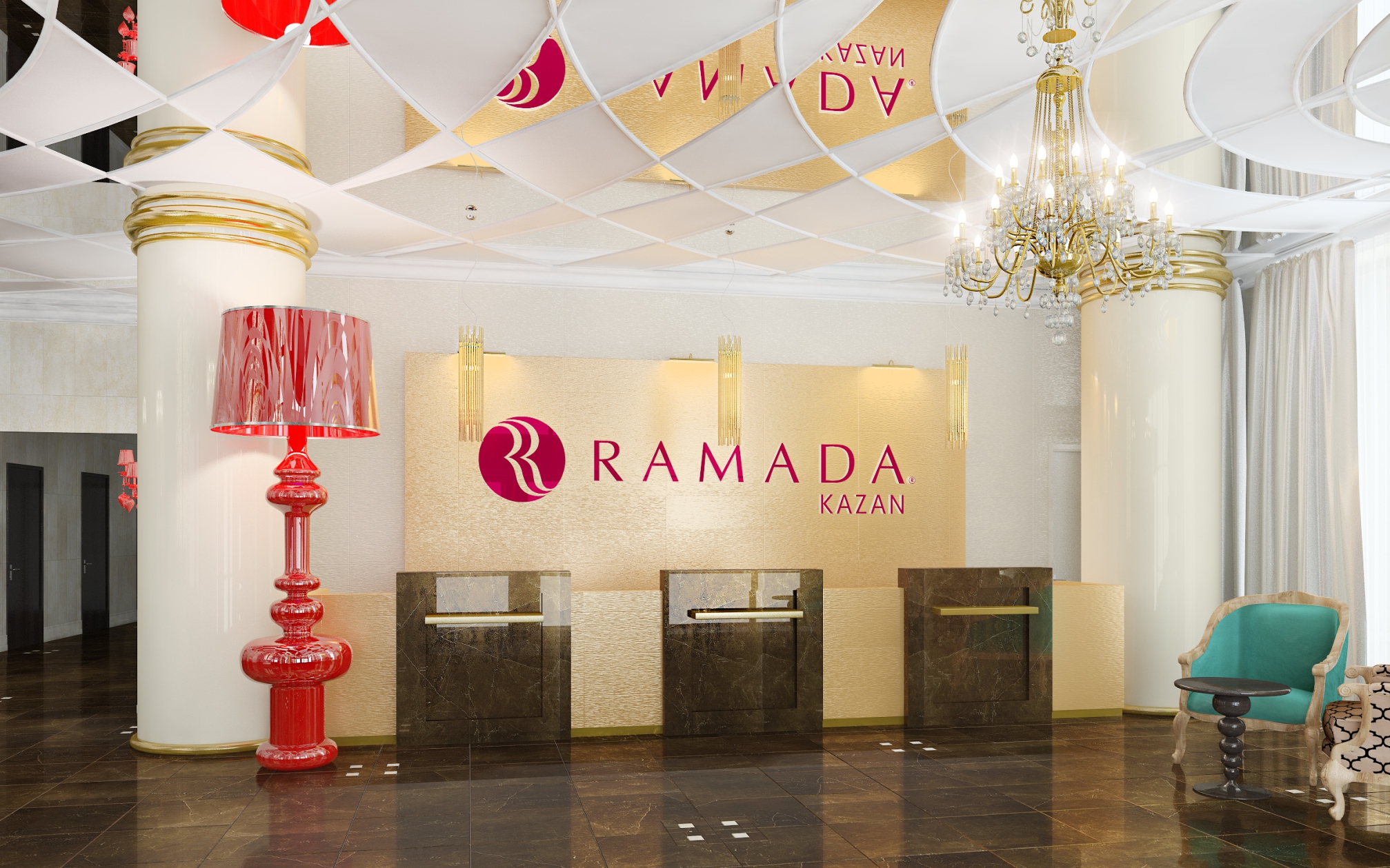 Гостиница RAMADA - Дизайн студия OMG!