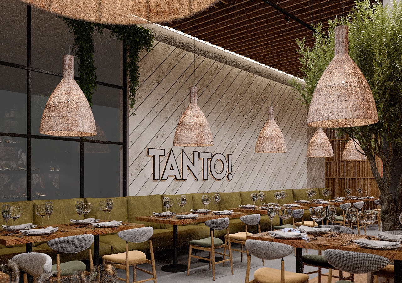 Ресторан TANTO! - Дизайн студия OMG!
